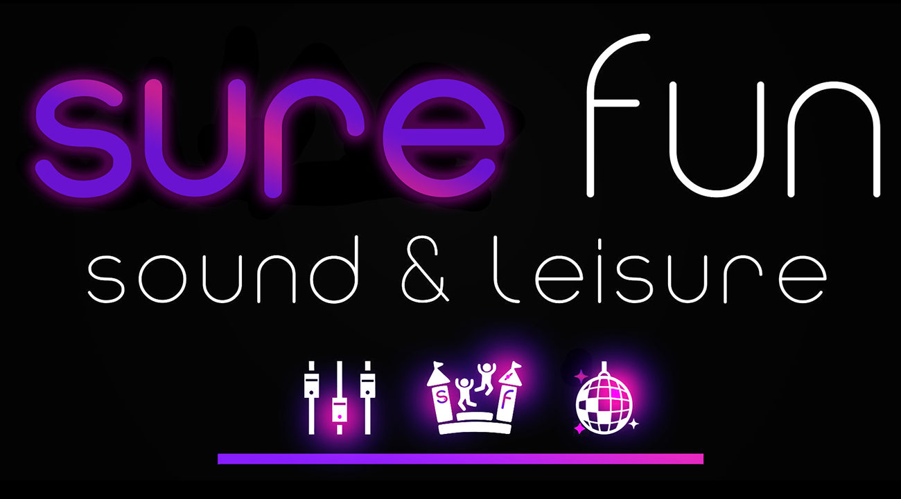 Sure Fun Sound & Leisure – Party & Event Company in Dorset. Marquee Hire – Bouncy Castle Hire – Disco Hire – Mobile DJ – Weddings – Kids Parties 